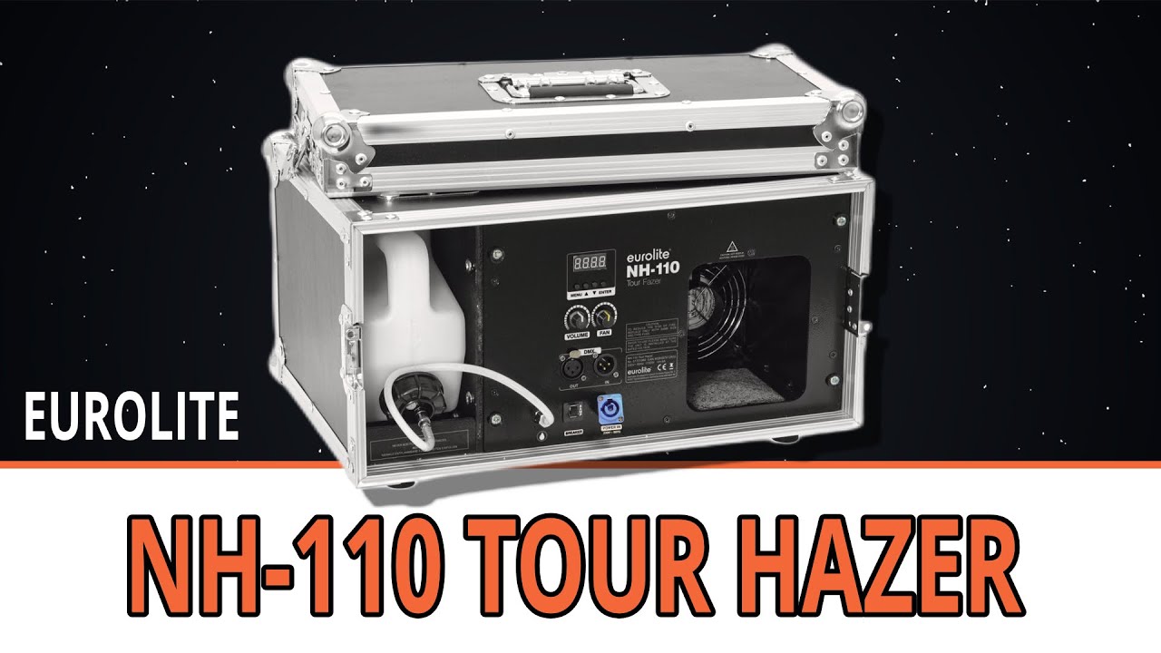 Eurolite NH 110 Tour Fazer (Review) - Der beste Hazer für mobile DJs