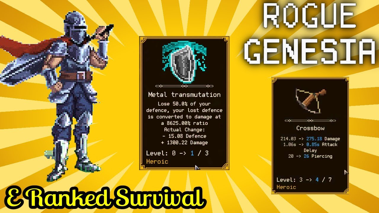 E Ranked Survival World | Rogue Genesia