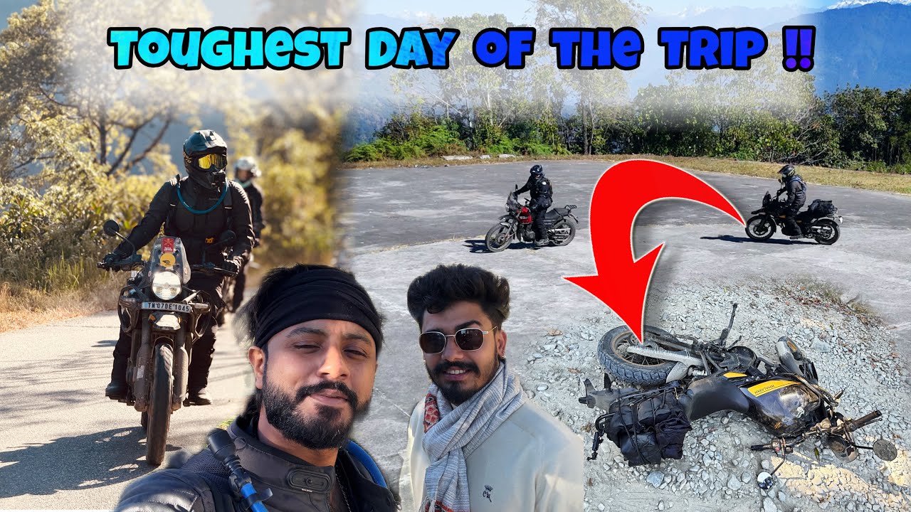 Toughest Day of the Trip !! | Moto Vlog | Ep.5
