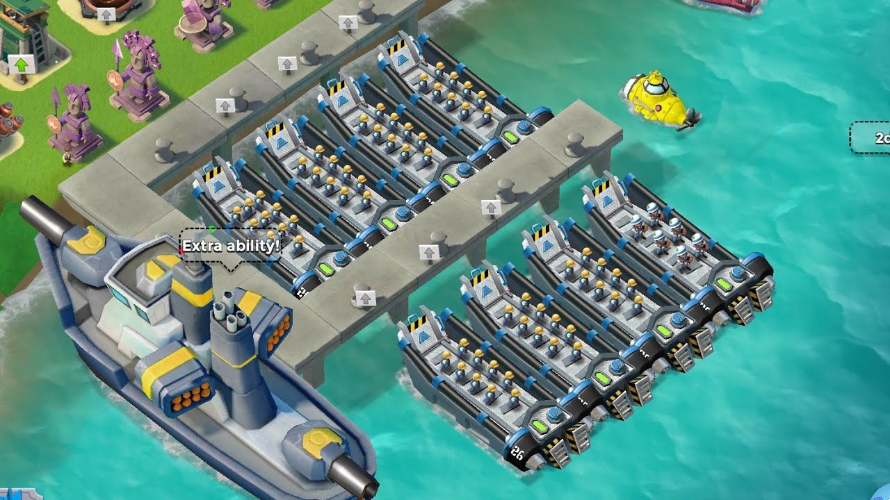 Boom Beach Attack Combos Laser Raggers + Medic's