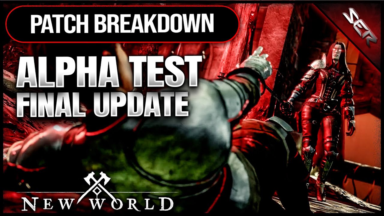 Amazon's ⚫NEW WORLD MMO FINAL ALPHA PATCH FULL BREAKDOWN(Hidden Media Details, May Update, Feedback)