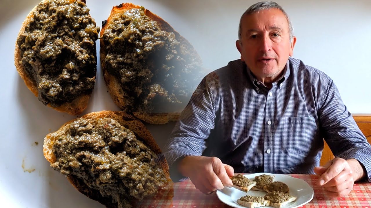 Crostini di fegatini di pollo alla toscana maniera