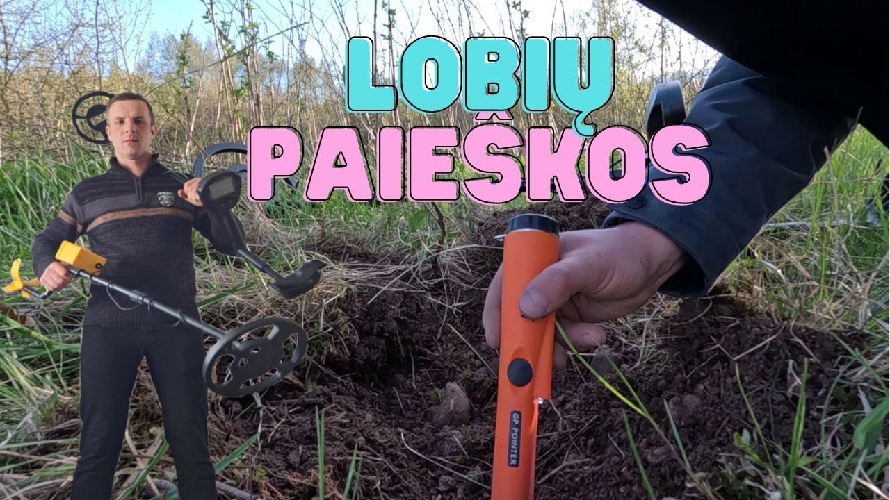 Pirmas kartas su metalo detektoriais. Lobių paieškos. Ką radome įdomaus?