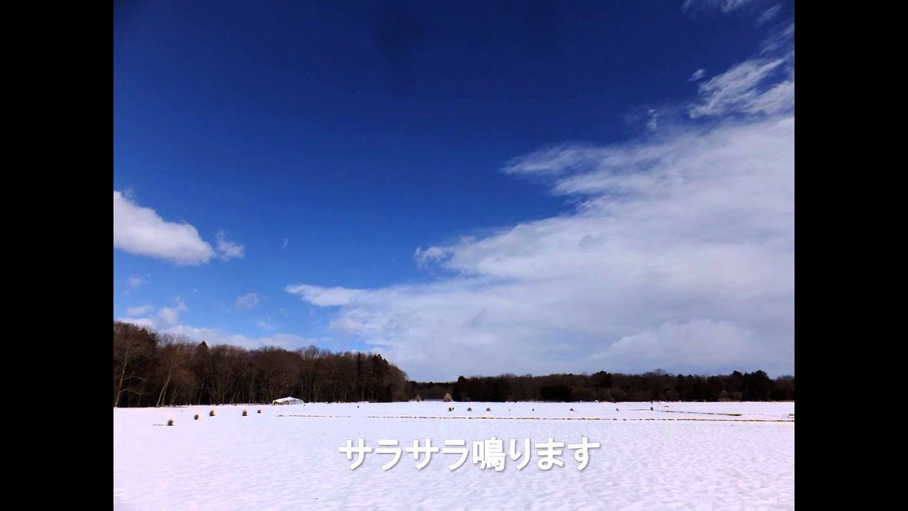 白い道《歌詞付き》