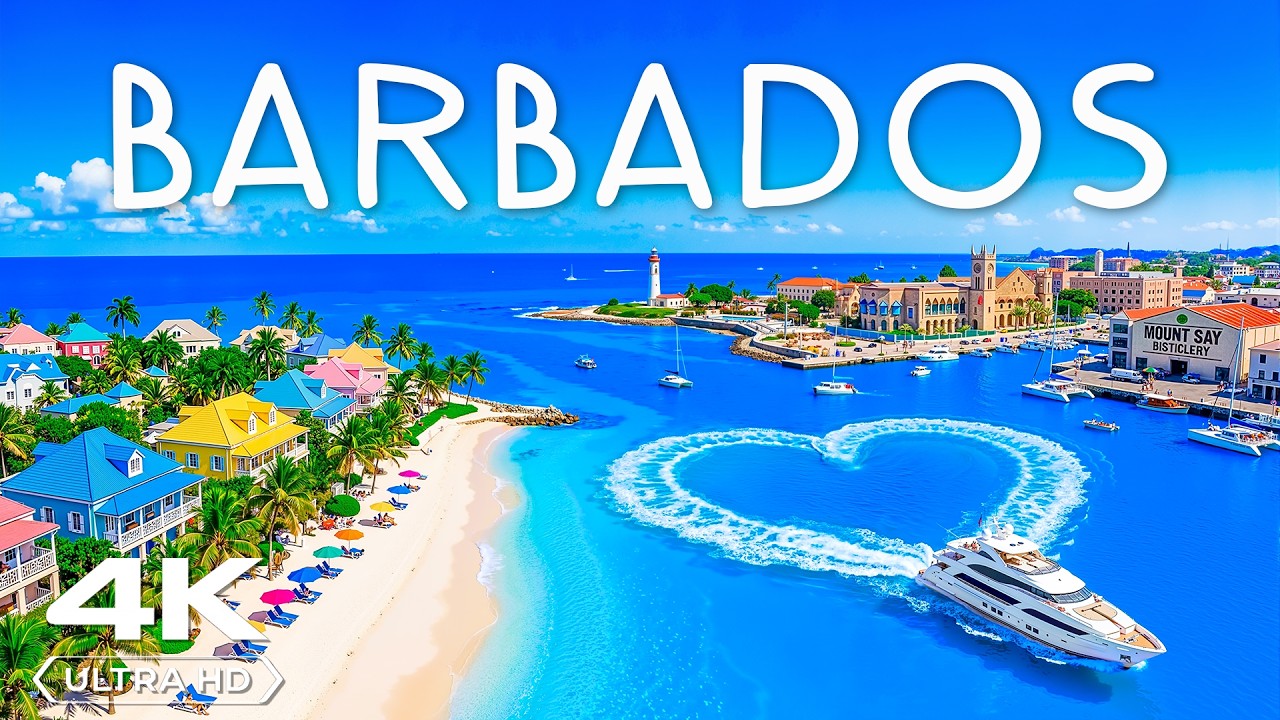 BARBADOS 4K Aerial | Luxury Beaches, Turquoise Seas & One of the Caribbean&rsquo;s Most Beautiful Islands