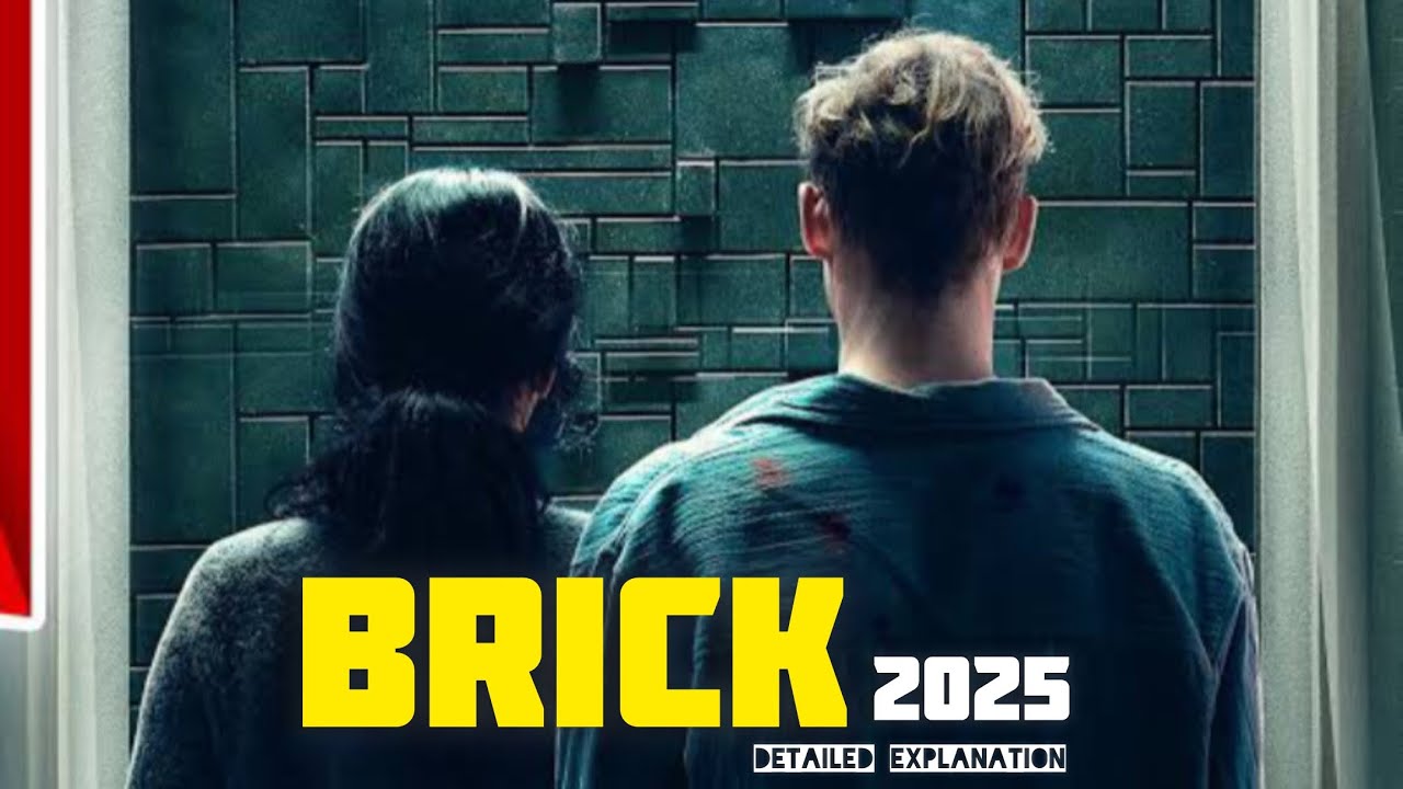 couple gets trapped in their own building |myster+thriller| THE BRICK 2025 movie EXPLAINED IN HINDI
