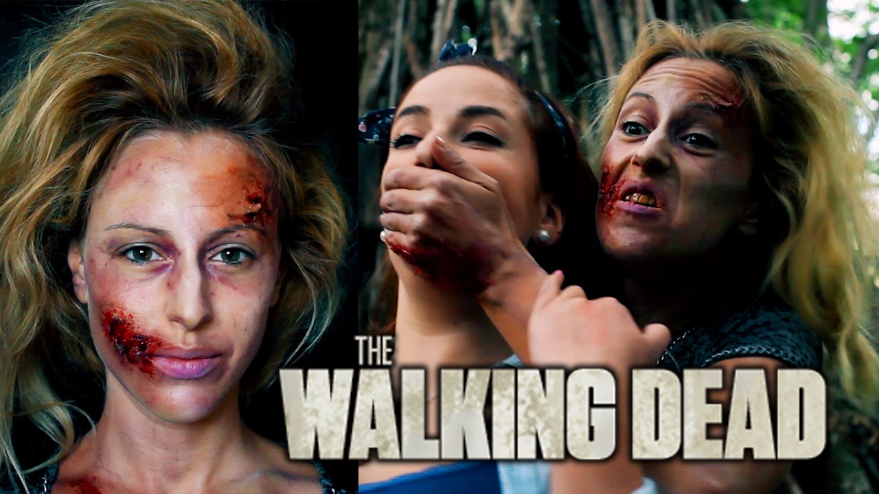 Zombie makeup - inspiration The Walking Dead