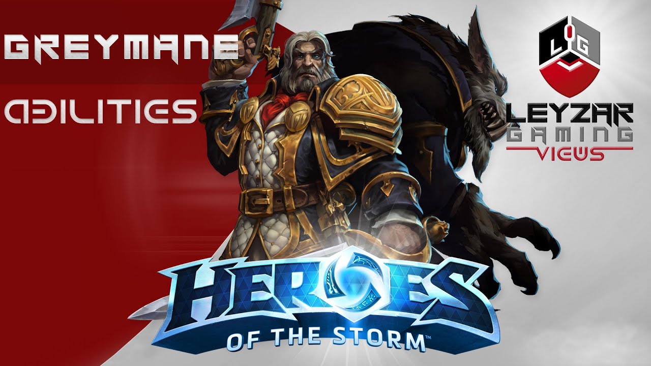 Heroes of the Storm - Greymane Gameplay (Abilities Spotlight)
