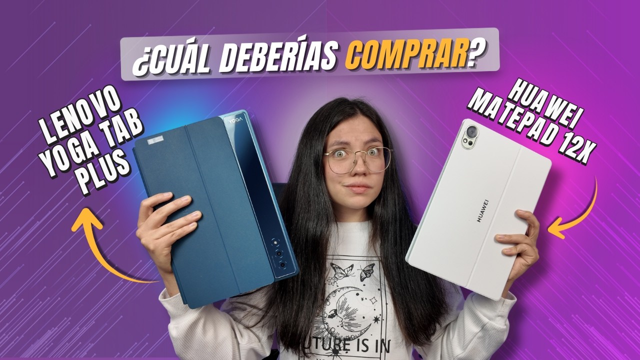 ¿Qué tablet es mejor? Huawei Matepad 12 X vs Lenovo Yoga Tab Plus