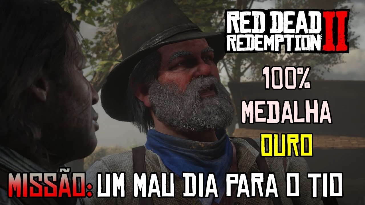 Red Dead Redemption 2: Missão Um Mau Dia para o Tio [4K Ultra]