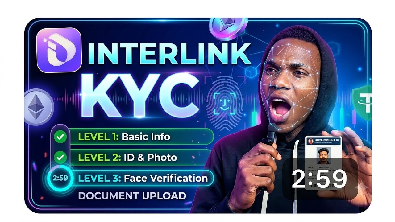 Вышло обновление KYC Interlink 5.0 🚨 Пройдите верификацию первого этапа в течение 24 часов