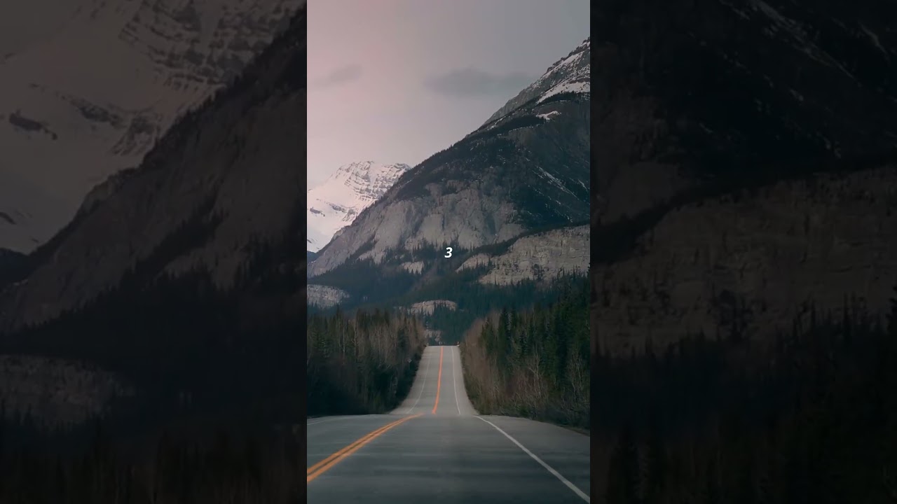 Which road would you drive on...? #shorts #drive #sunset #aesthetic #chill #relaxing #fyp #vibes