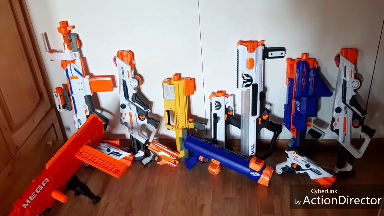 Ma collection de nerf en vf