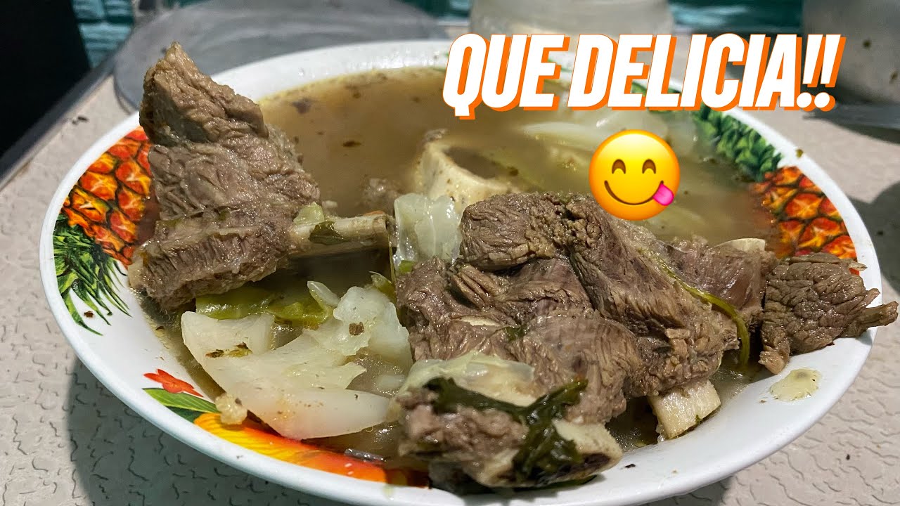 SOPA CON HUESO DE RES | SABOR SALVADOREÑO 🇸🇻 ☺️