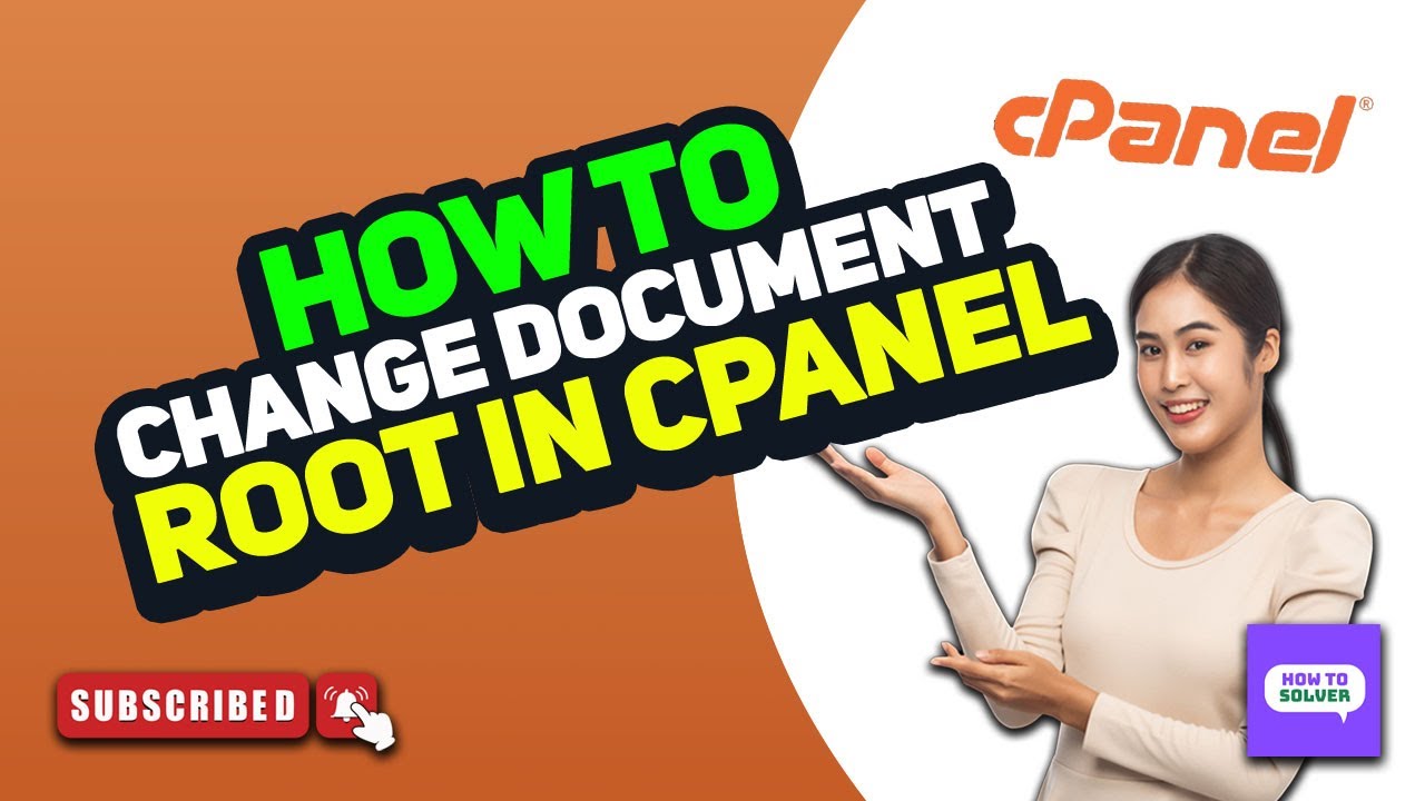 How to change document root in cpanel 2025