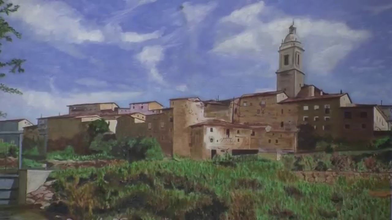 Un belén reproduce el pueblo original de Gallarta .