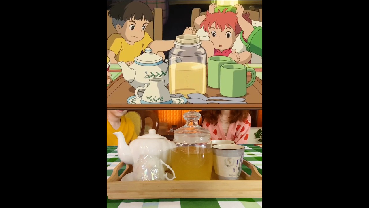 Hot Ponyo Honey drink 🥛🍯 