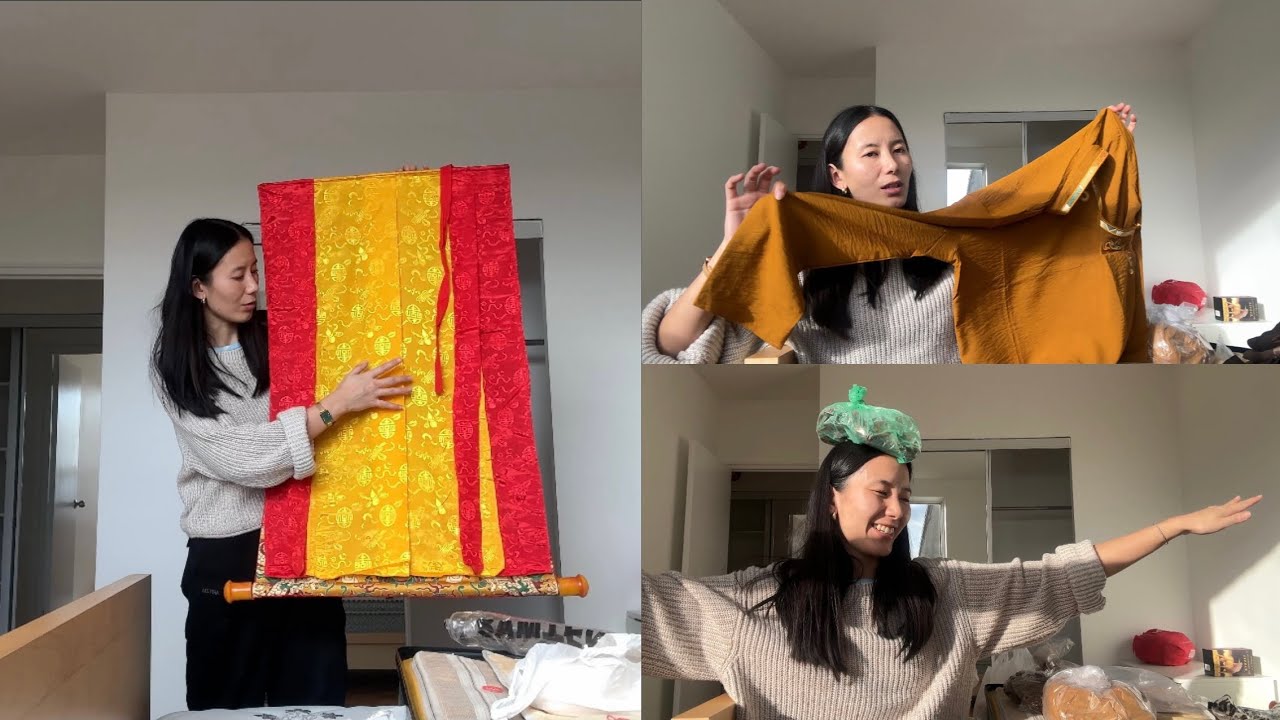 a big package from India | Losar chupa & prep