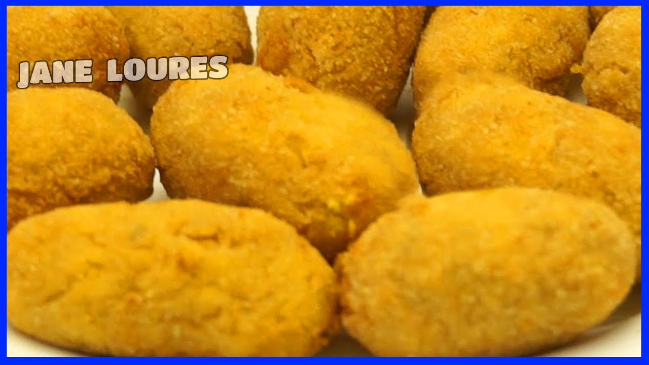Bolinho de queijo e frango (sem massa,delicioso e fácil de fazer).