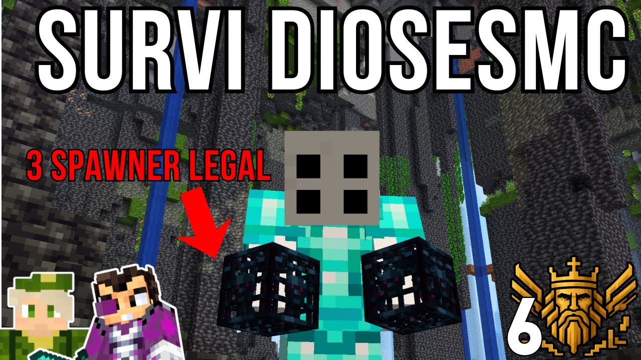 Como ENCONTRAR SPAWNERS en el server de WIGETTA (100% legal) - DiosesMC 🏰 #6
