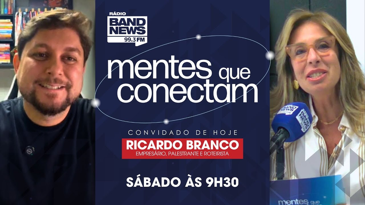 Mentes que Conectam com Jaqueline Mânica recebe o empresário Ricardo Branco (24/01/2026)