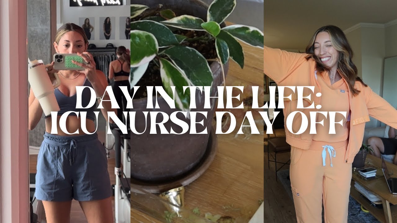ICU NURSE DAY OFF: my fitness journey, renewing my nursing license & FIGS try on