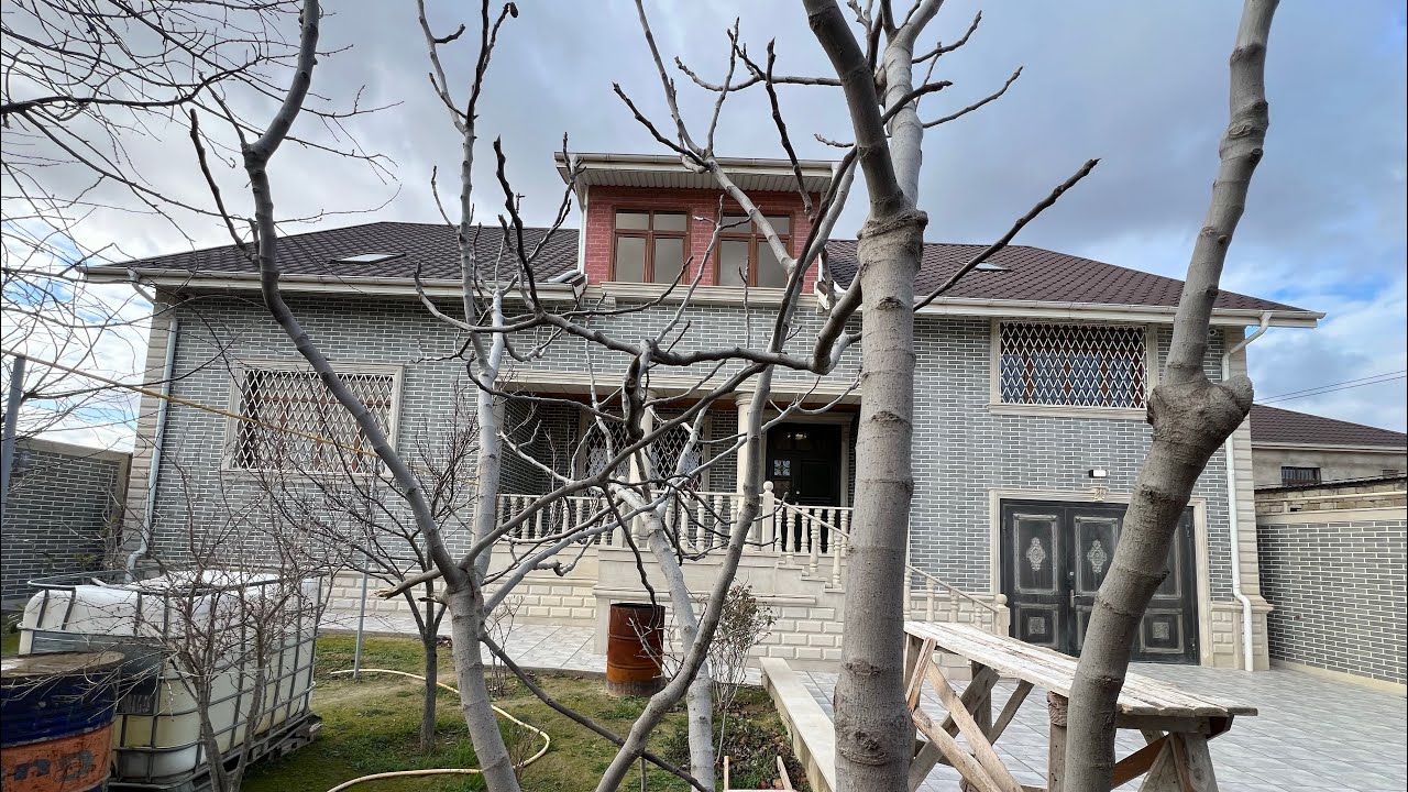 Ramanada şexsi tikili bağli bağçali super tikintisi olan heyet evi satilir📲055-814-04-66 Gülnar
