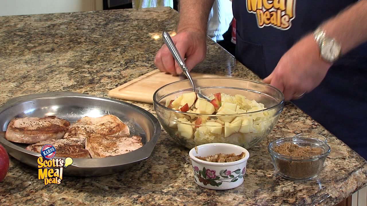 German Pork Chops and Sauerkraut