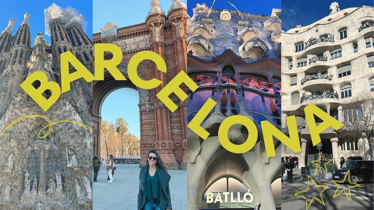 3 dias em BARCELONA! 💛 | Carolina NOW #vlog #barcelona