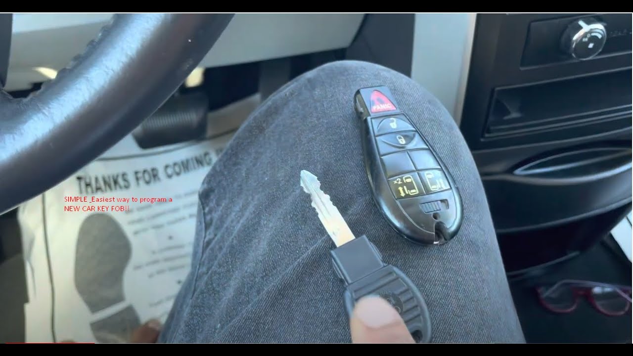 Запрограммировать новый ключ для Dodge Grand Caravan ОЧЕНЬ ПРОСТО! Вот как это сделать!