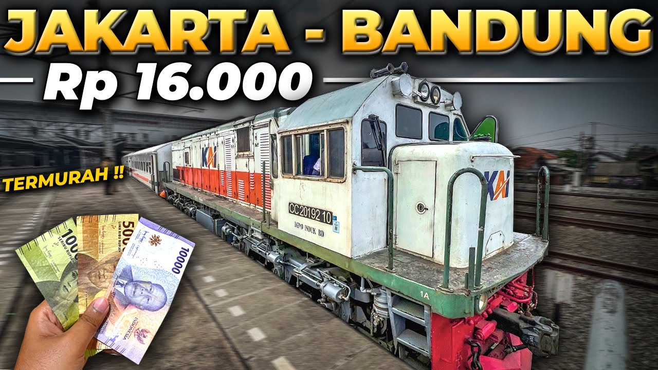 JAKARTA - BANDUNG CUMA 16 RIBU !! CARA TERMURAH NAIK KRL SAMBUNG LOKAL WALAHAR DAN LOKAL GARUT