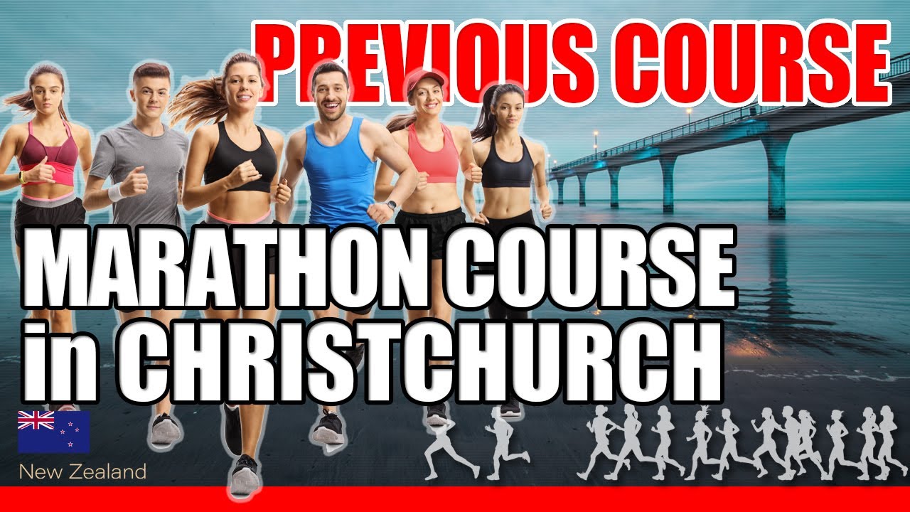 Mareathon Course at Christchurch Marathon (Previous Course)