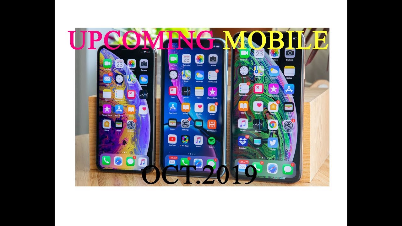 Upcoming Smartphones - October 2019 Top -20