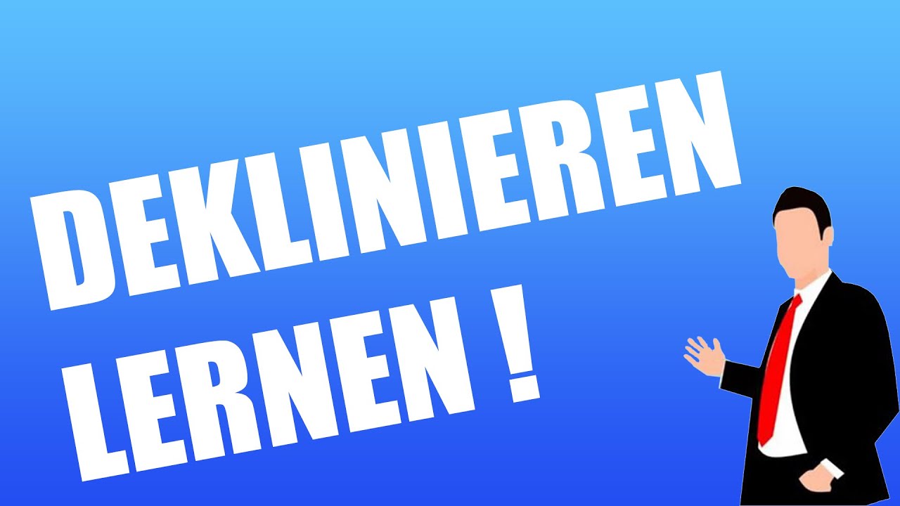 DEKLINIEREN LERNEN IN LATEIN ! GANZ EINFACH IN 6 MINUTEN !