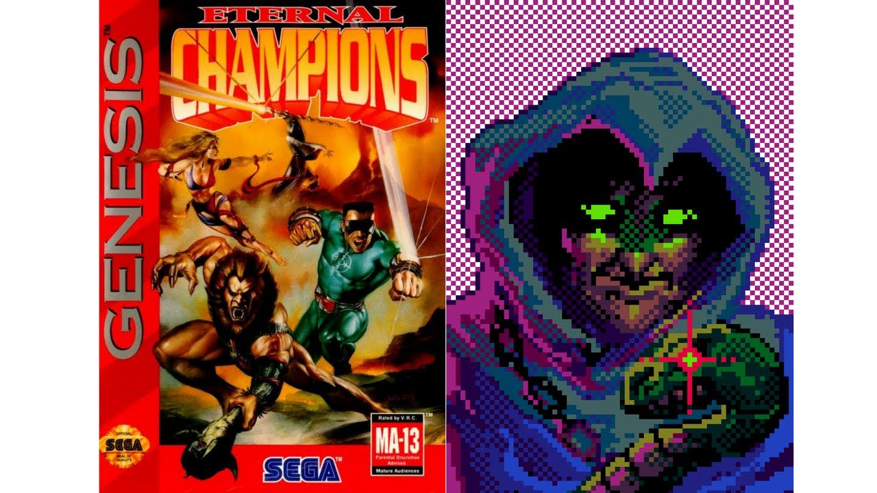 Eternal Champions (Sega Genesis) - Xavier Playthrough