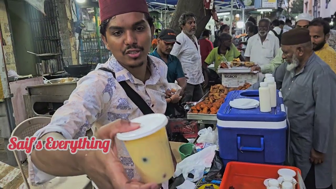 Chennai Mannady Ramzan IFTAR SNACKS 2026, Street Food Vlog #trending #viral