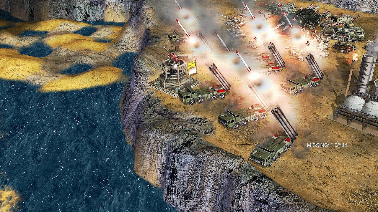 Ядерный Китай против 7 боссов США - Command & Conquer Generals Apocalyptic