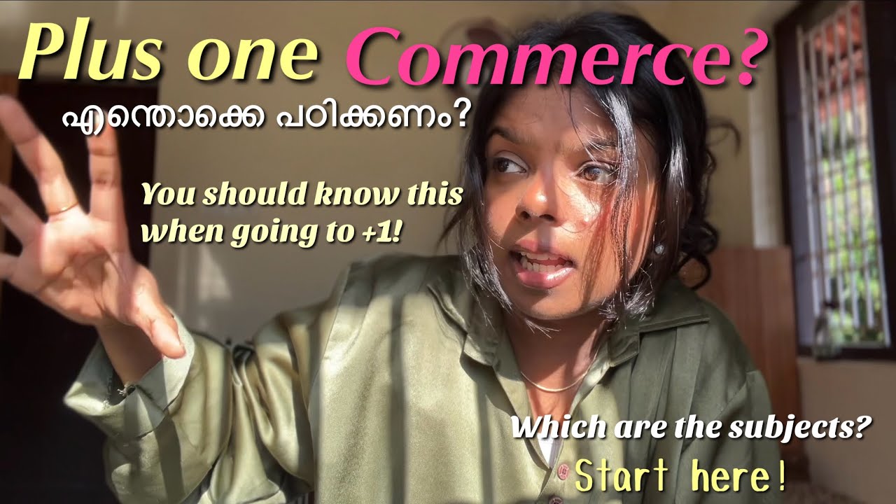 The things i wish i knew about commerce subjects before plus one!
