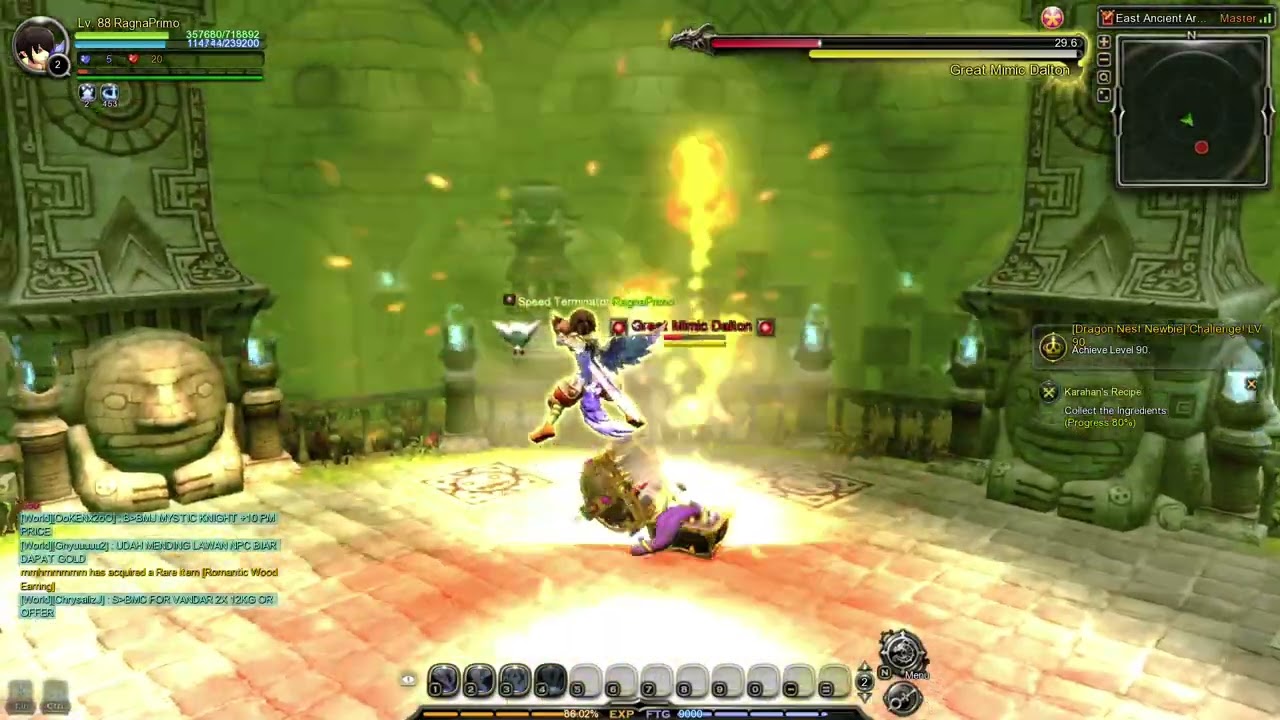 Dragon Nest Boss Fight : Great Mimic Dalton (1080p)