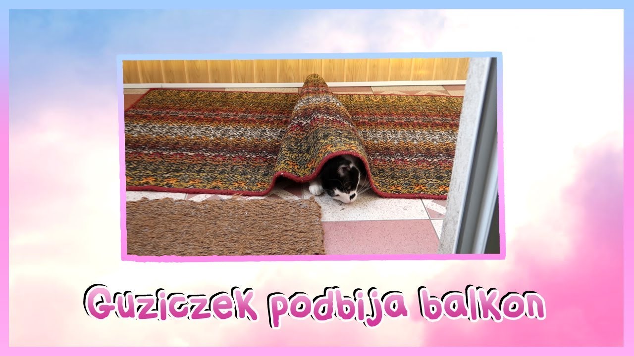 Guziczek podbija balkon 😸┃Otra Vlog