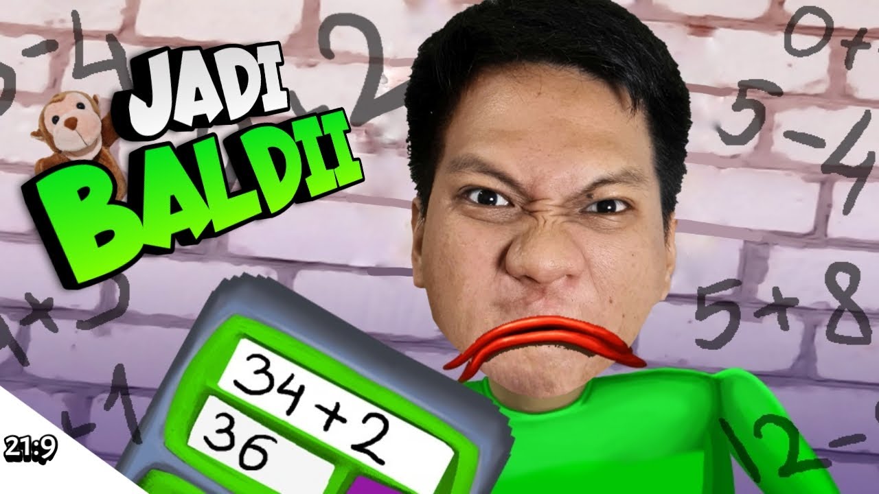 KITA JADI BALDI!!!!! SERONOKNYEE JADI CIKGU BHUTAKS WKWK!! Jadi Baldi [DUB INDO] ~Plak Plak Plak!!