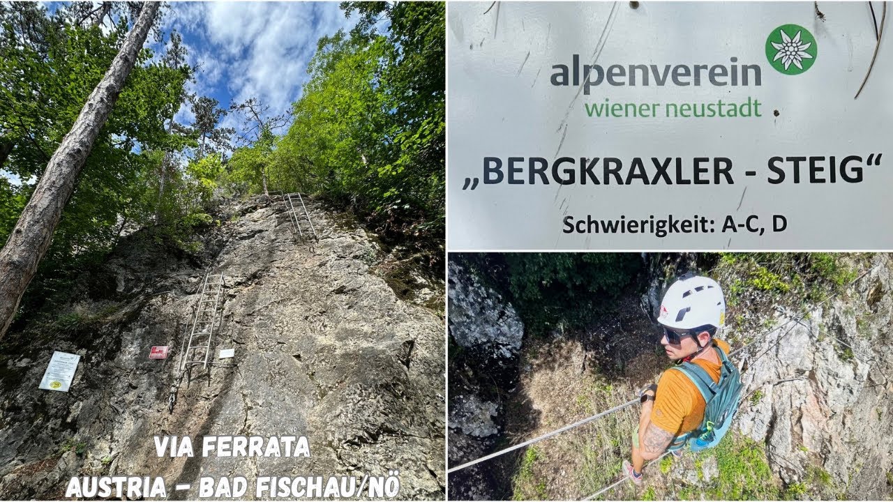 Bergkraxler Klettersteig  - 4 Varianten (A-D) I 08_2025 I Via Ferrata I Austria I Insta360 X4