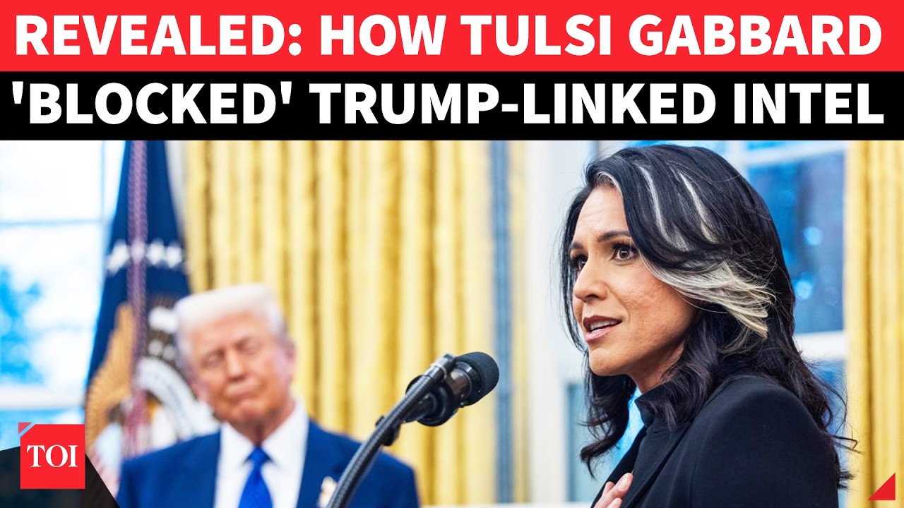 SHOCKING! Tulsi Gabbard Faces Fire For Blocking Trump-Linked Spy Call After NSA Intercept