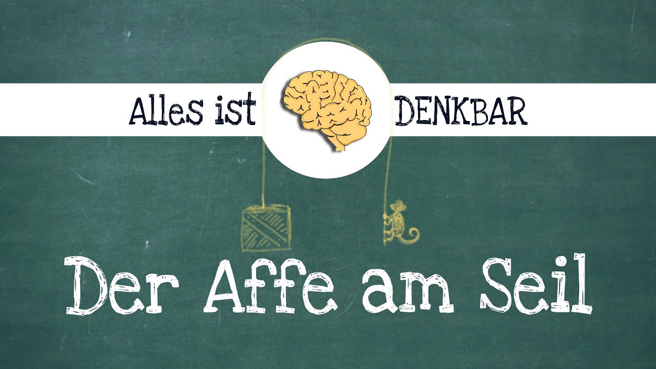 Der Affe am Seil [Physik-Rätsel]