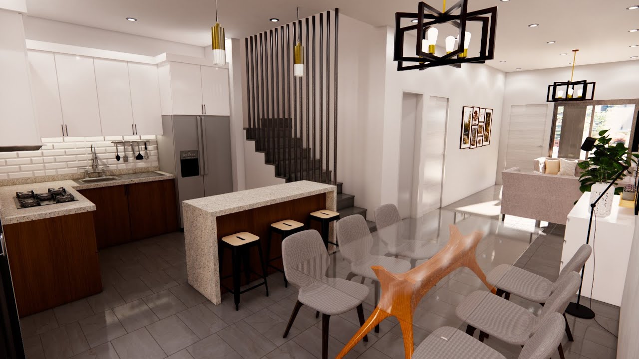 La MEJOR Casa de 6X17 para INCIAR una FAMILIA