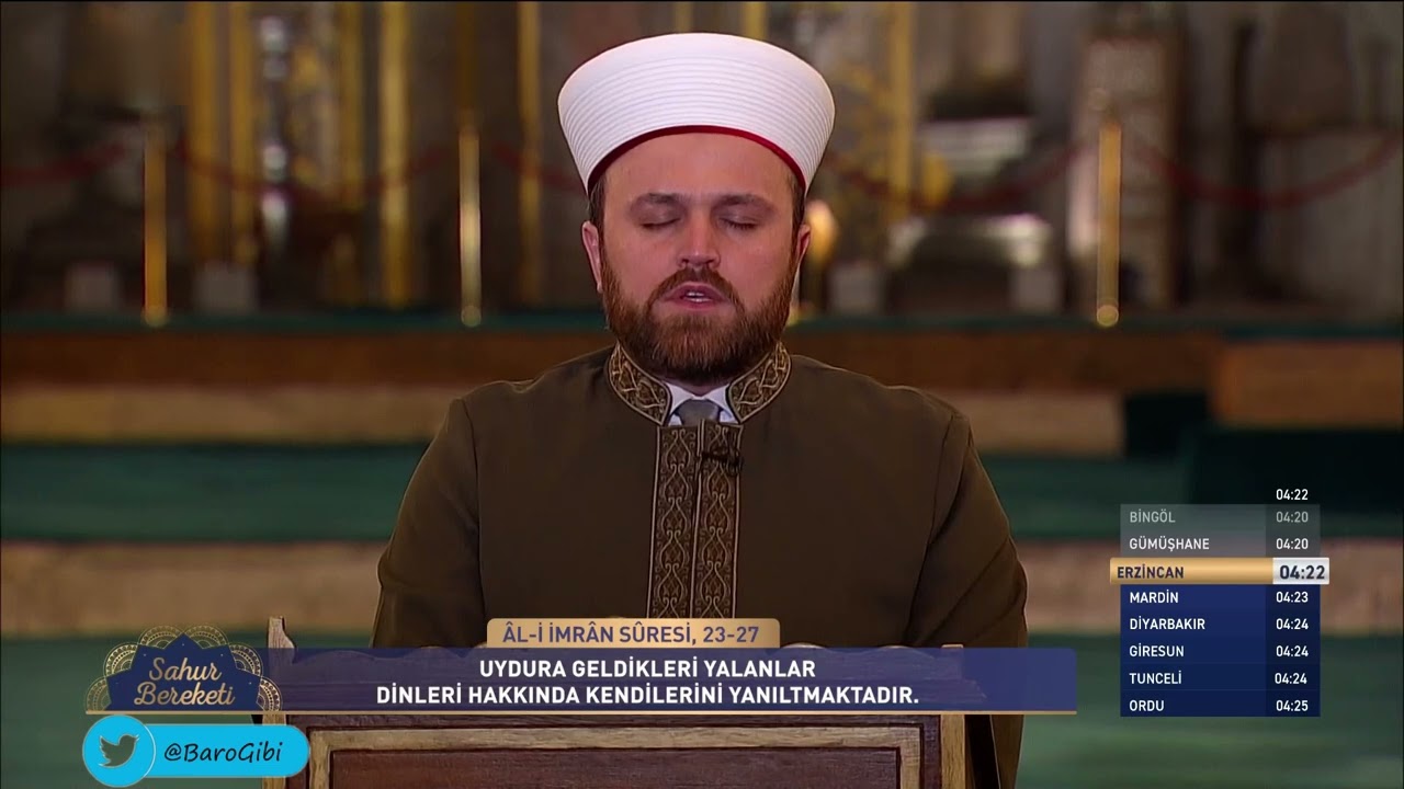 Hüseyin Akbulut - Al-i İmran Süresi 23-27 (Sahur Bereketi 17. Bölüm) (8 Nisan 2023)