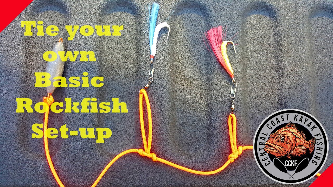 Simple Rockfish Set up - How to tie your own