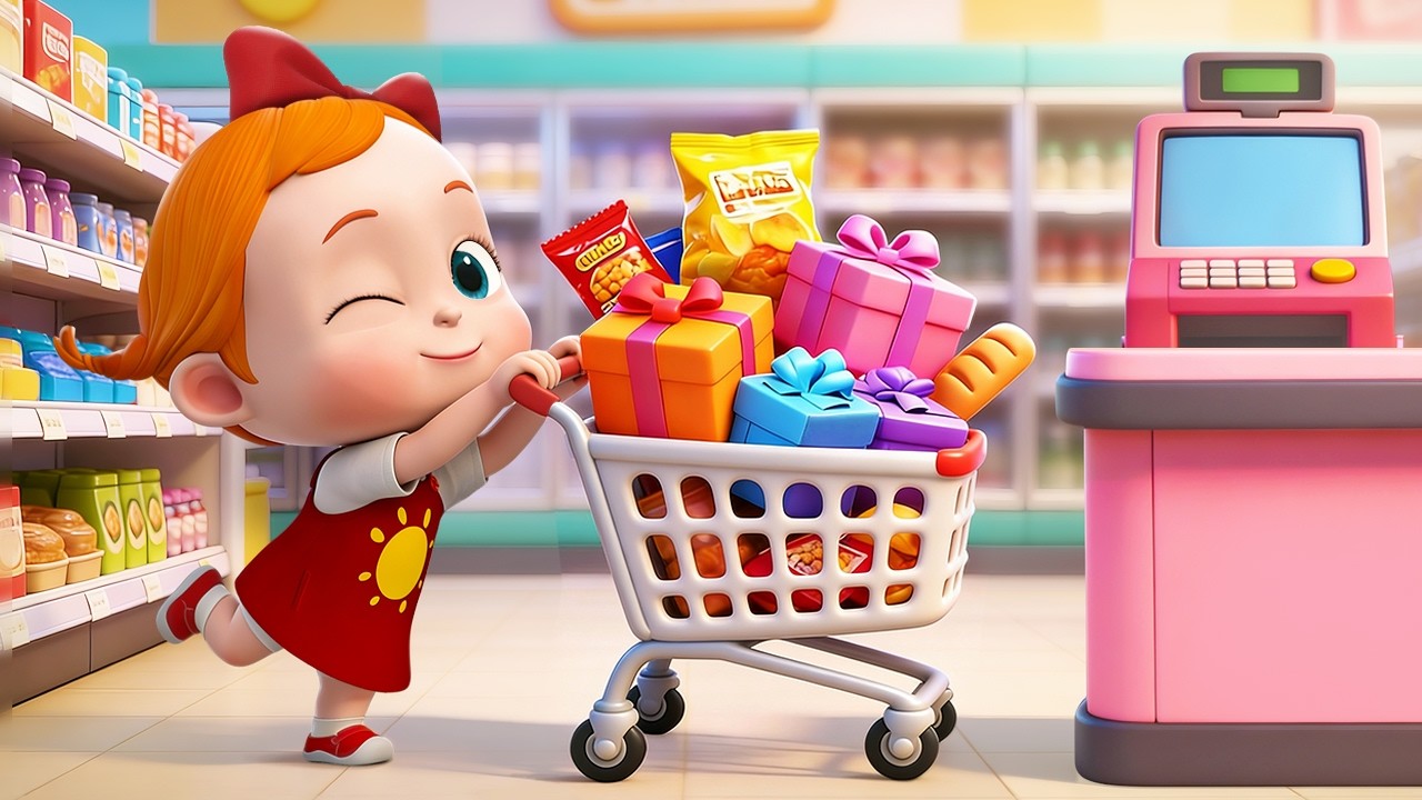 🔴Shopping at the Market Song | Wait Your Turn | Sharing Is Caring | LiaChaCha Nursery Rhymes