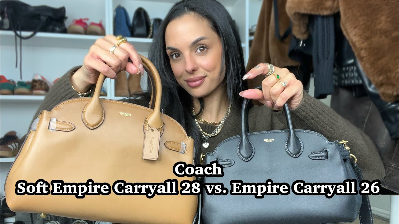 Coach Soft Empire Carryall 28 Vs. Empire Carryall 26 | elle be |