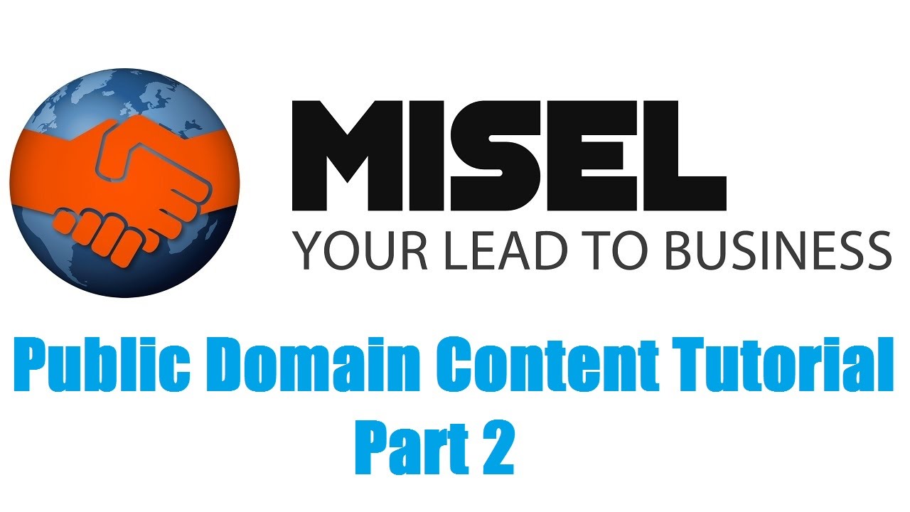 Public Domain Content Tutorial Part 2 - Profiting From Public Domain Material
